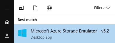 where does azure storage emulator stores files on disk